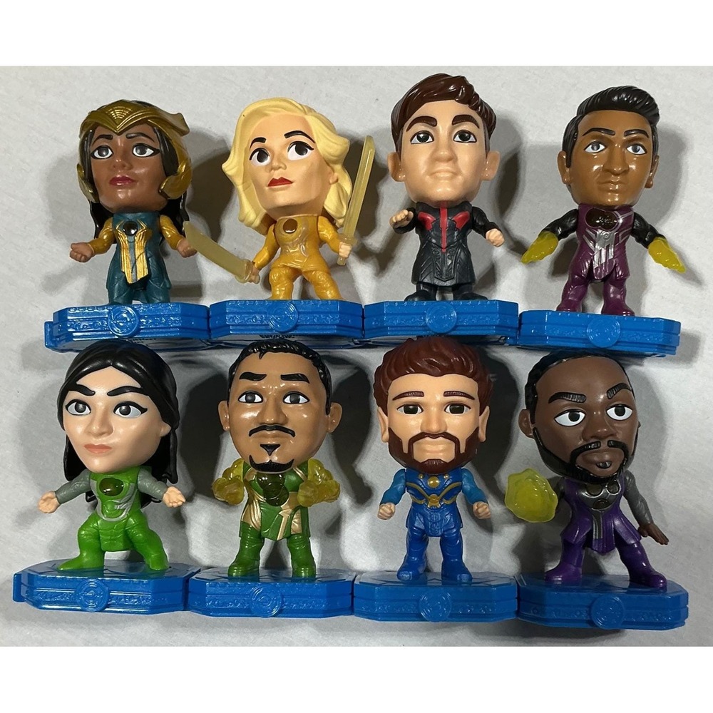 McDonalds Marvel Avengers Eternals Happy Meal Toy Figure Lot